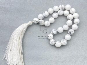 Howlite Mala