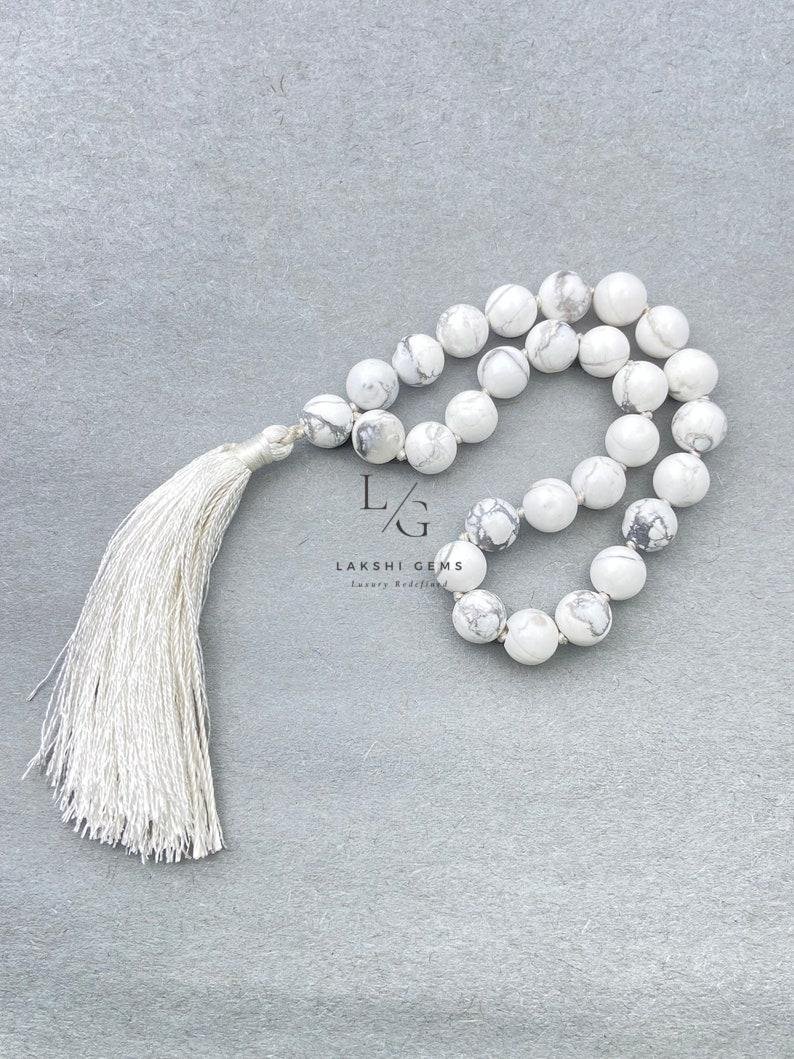 Howlite Mala
