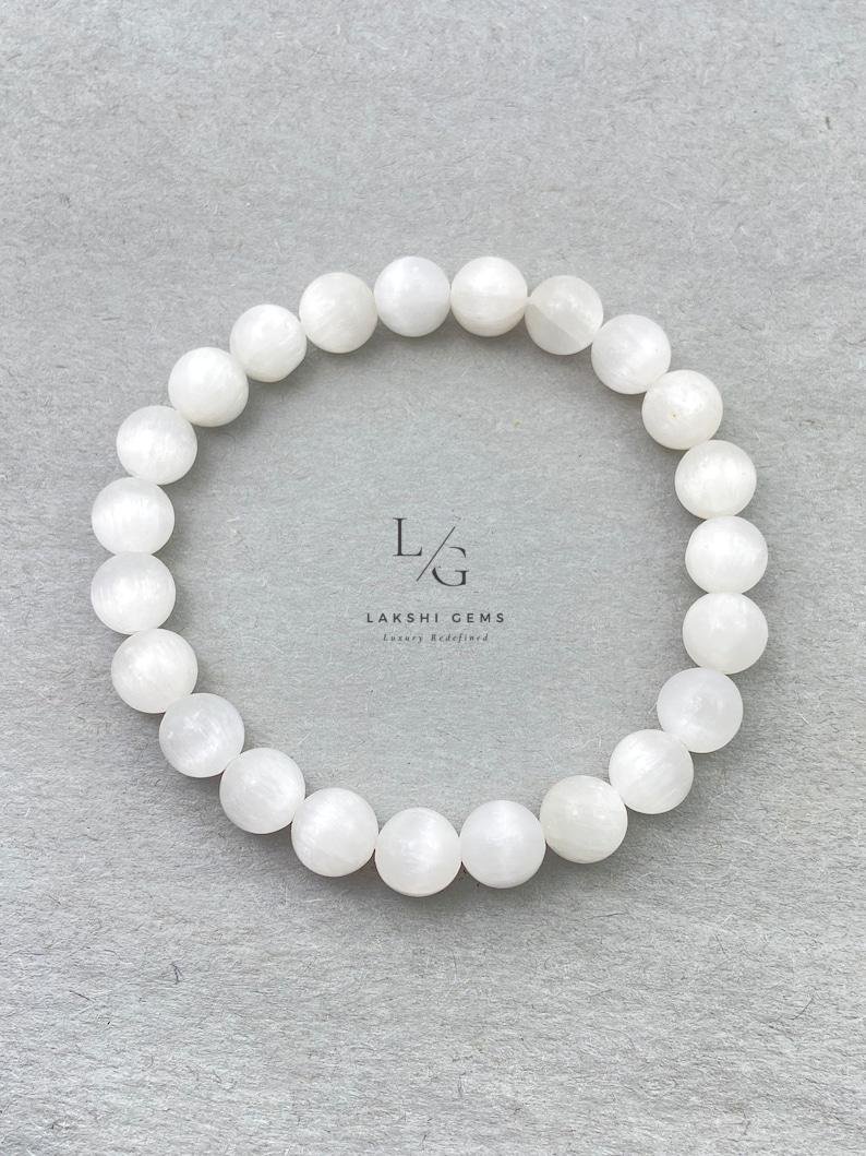 Selenite Bracelet 8mm