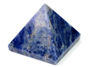 Sodalite Crystal Pyramid