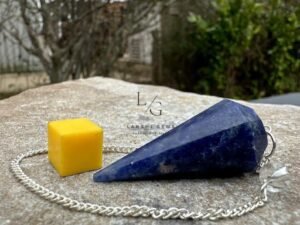 Sodalite 7 Chakra Dowsing Pendulum