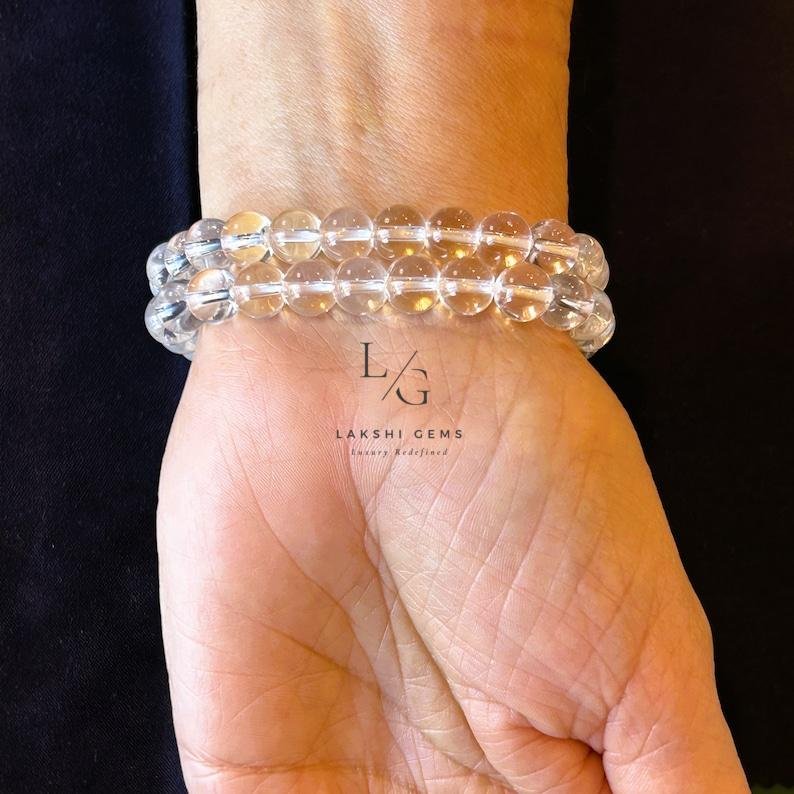 Crystal / Sphatik Bracelet 8mm - Image 2