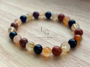 Aries Zodiac Sign Bracelet 8mm