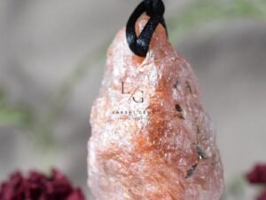 Sunstone Spiral Pendant