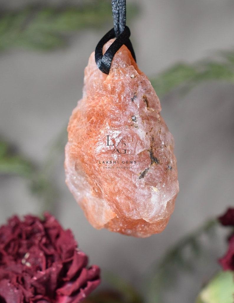 Sunstone Spiral Pendant - Image 4