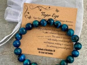 Blue Tiger Bracelet 8mm