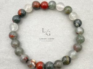 African Bloodstone Bracelet 8mm