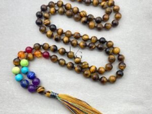 Tiger 7 Chakra Mala