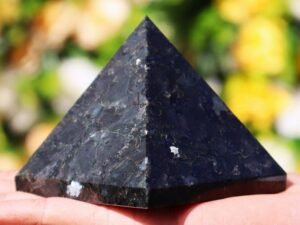 Larvikite Crystal Pyramid