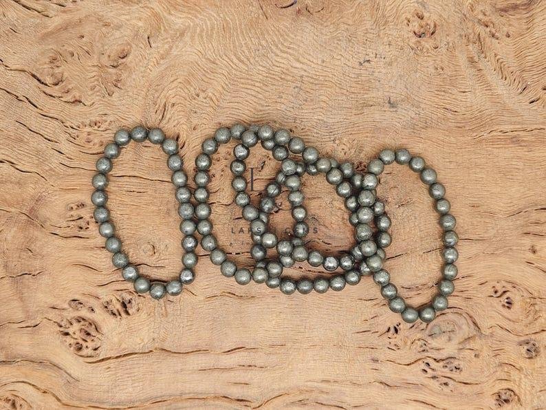 Pyrite Bracelet 8mm - Image 4