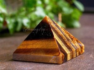 Tiger Eye Crystal Pyramid