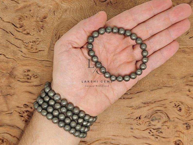 Pyrite Bracelet 8mm - Image 2