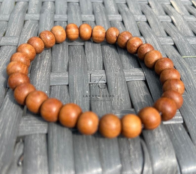 Safed Chandan Bracelet 8mm - Image 2