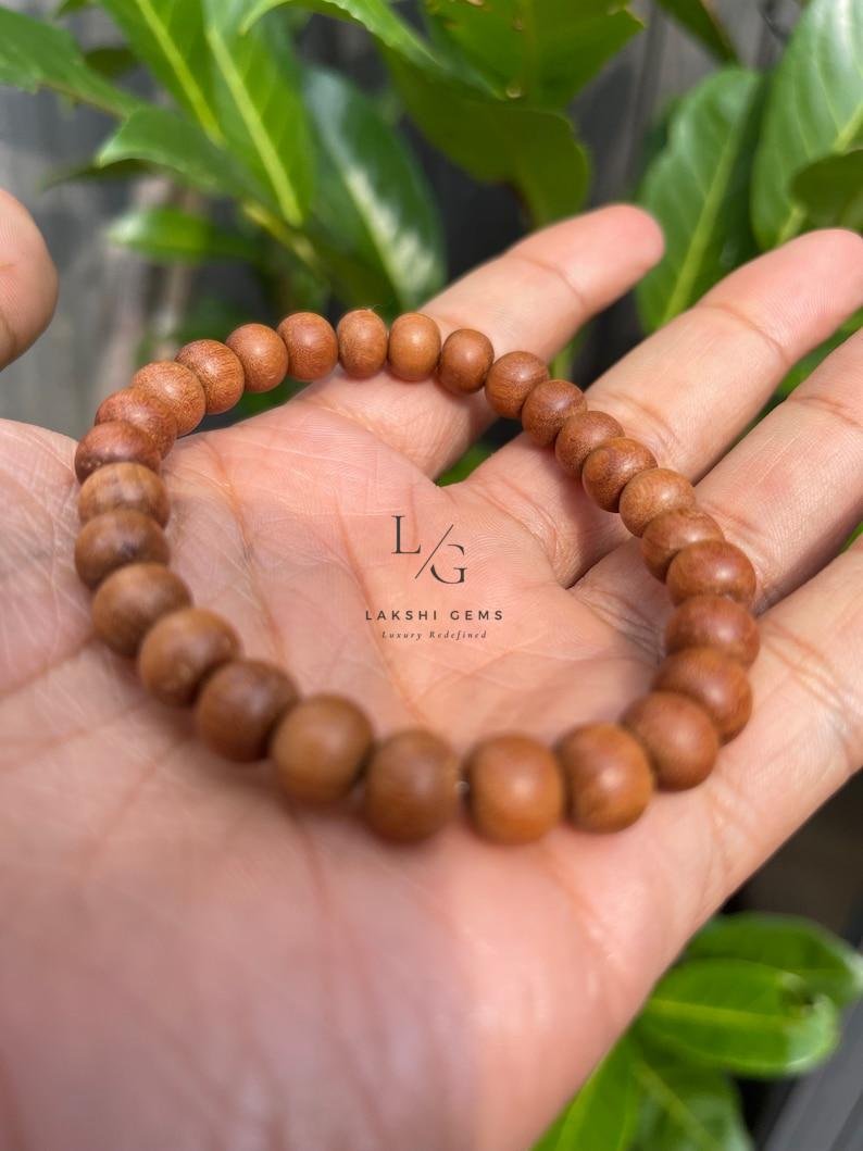 Safed Chandan Bracelet 8mm - Image 4