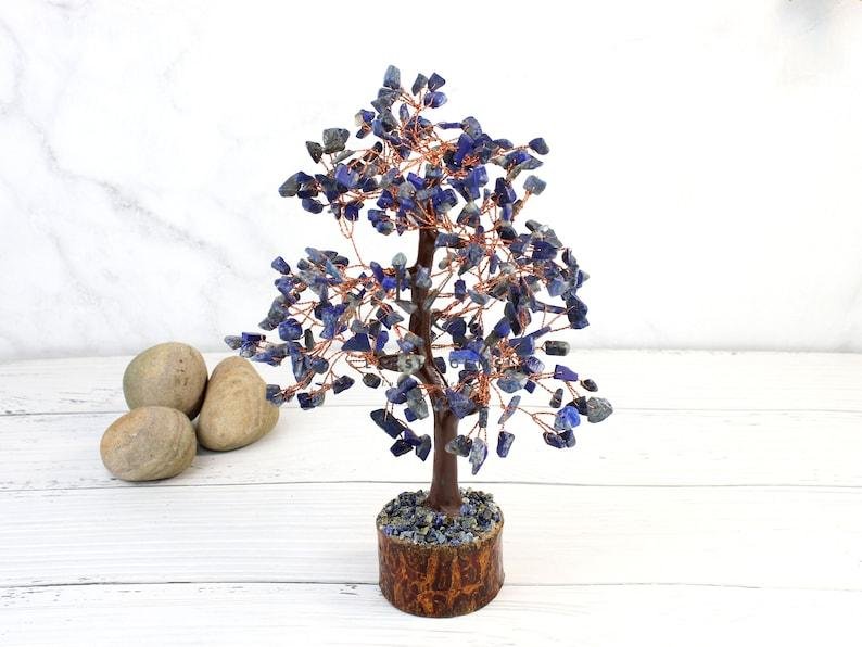 Lapis Lazuli Gemstone Tree - Image 4