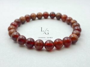 Hessonite Bracelet 8mm