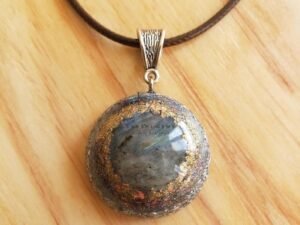 Shungite Evil Eye Pendant