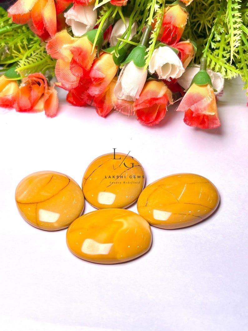Yellow Jasper Worry Stone
