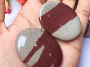 Narmada Healing Crystal Palm Stone