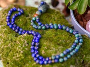 Lapis Lazuli 7 Chakra Mala