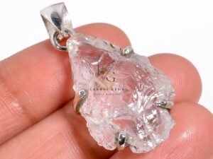 Crystal Quartz Spiral Pendant