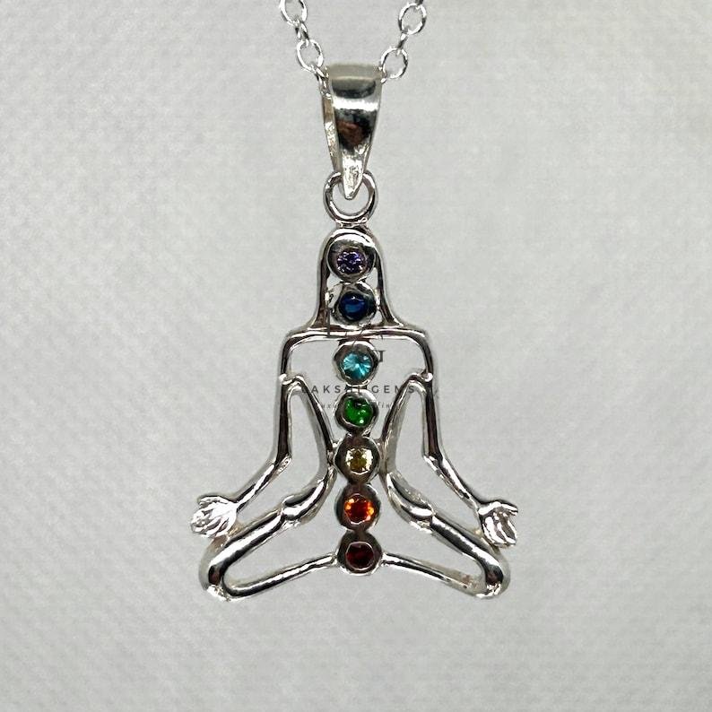 7 Chakra Buddha Pendant - Image 2