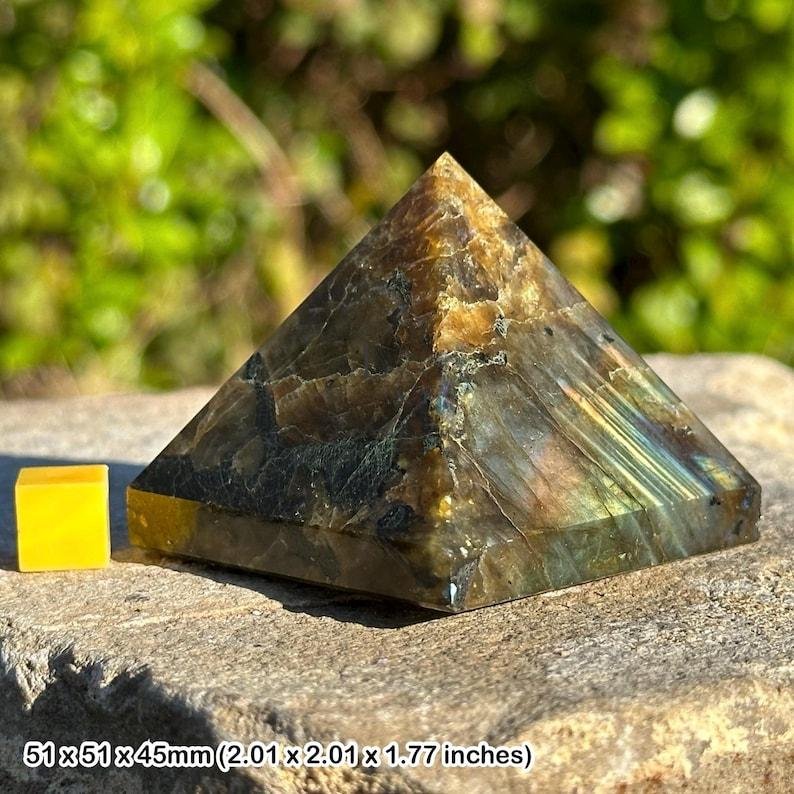 Labradorite Crystal Pyramid
