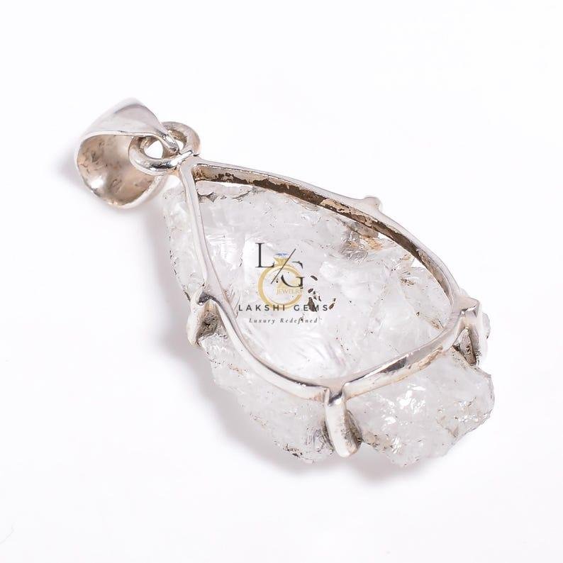 Crystal Quartz Spiral Pendant - Image 2