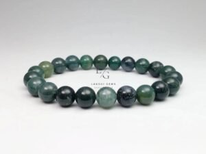 Moss Agate Bracelet 8mm