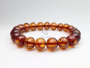 Natural Amber Premium Bracelet 8mm