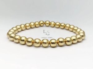 Golden Hematite Bracelet - For Successful Career and Social Image 8mm