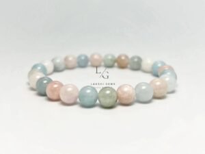 Morganite Bracelet 8mm