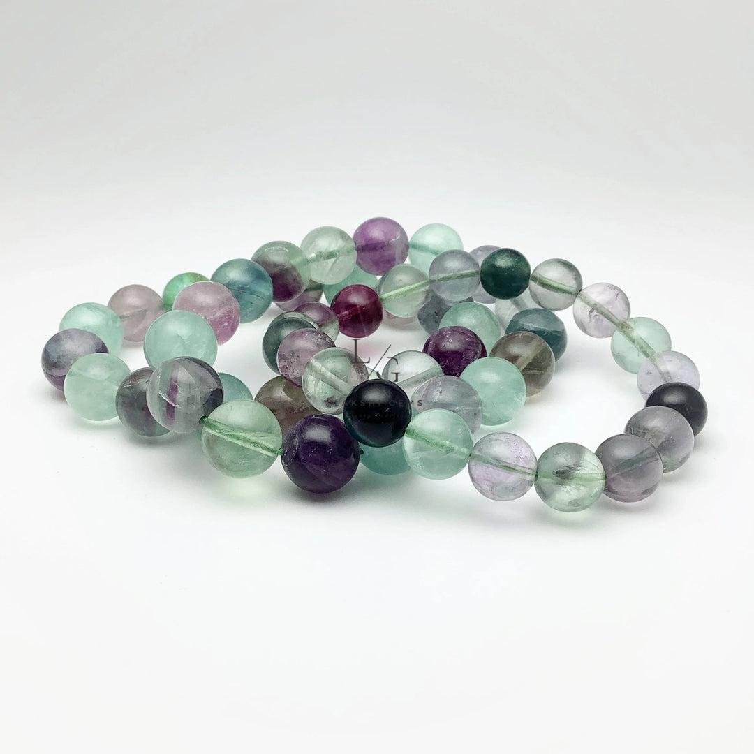Multi Fluorite Bracelet 8mm - Image 3