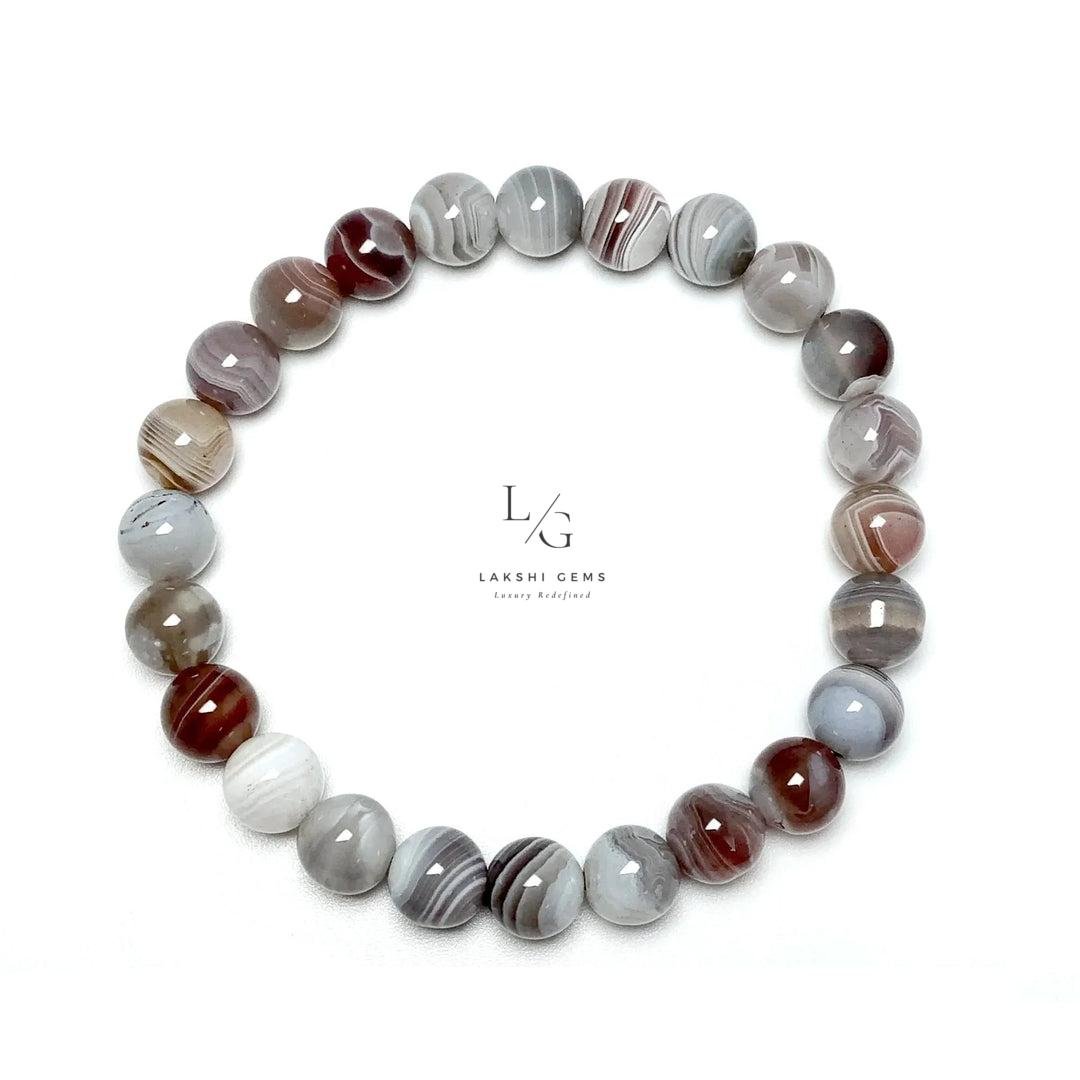 Botswana Agate Bracelet 8mm