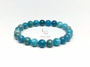 Blue Apatite Bracelet 8mm